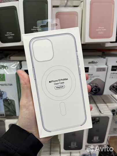 Чехол прозрачный на iPhone 12/13/14 Clear Case