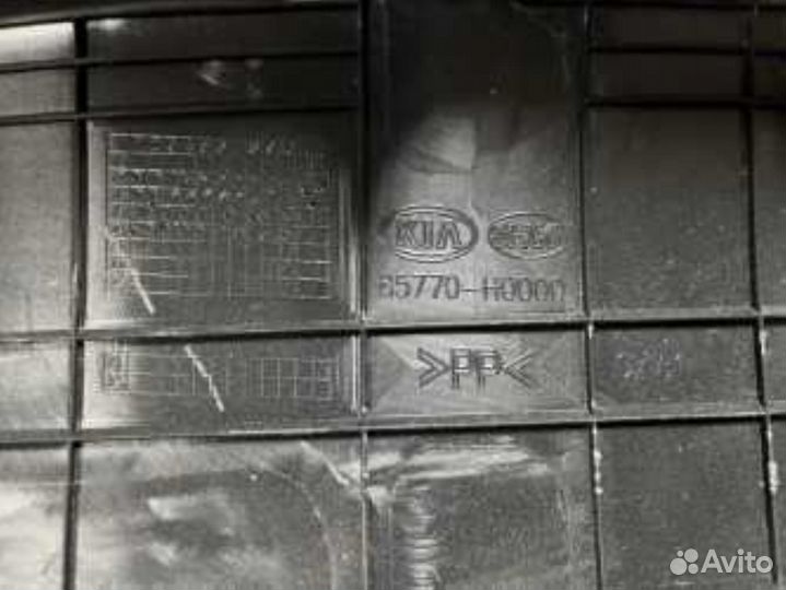 Облицовка панели багажника RIO