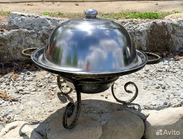 Поднос для подачи шашлыка с мангала SM-32536