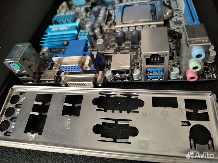 Материнская плата 1155 asus h61i itx