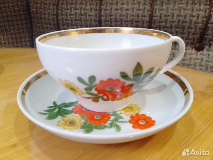 Сервиз чайный душевая СССР