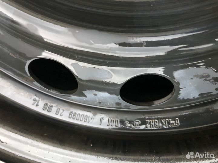 Диски R16 Toyota Corolla v170 штампованные