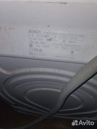 Стиральная машина bosch
