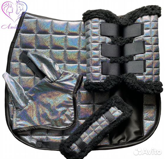 Конная амуниция, вальтрап, бинты, уши, ногавки