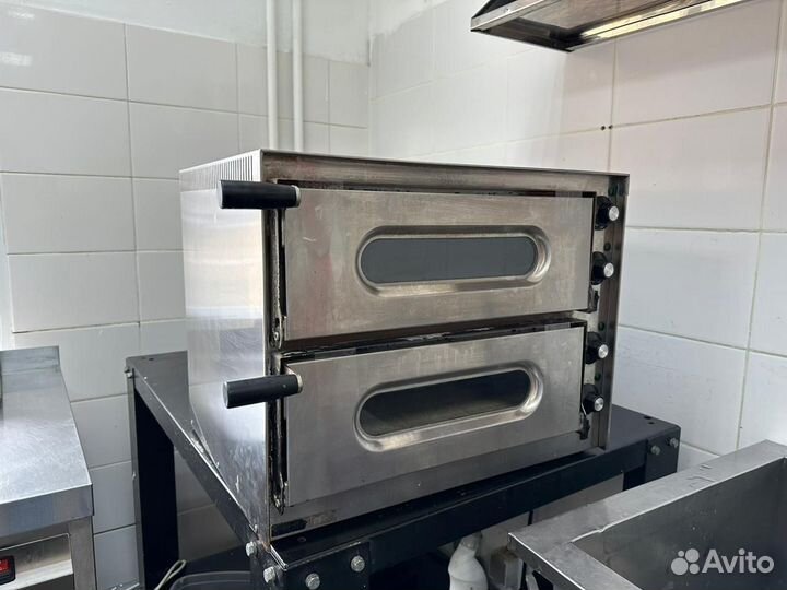 Печь для пиццы электрическая Resto Italia 2 секции