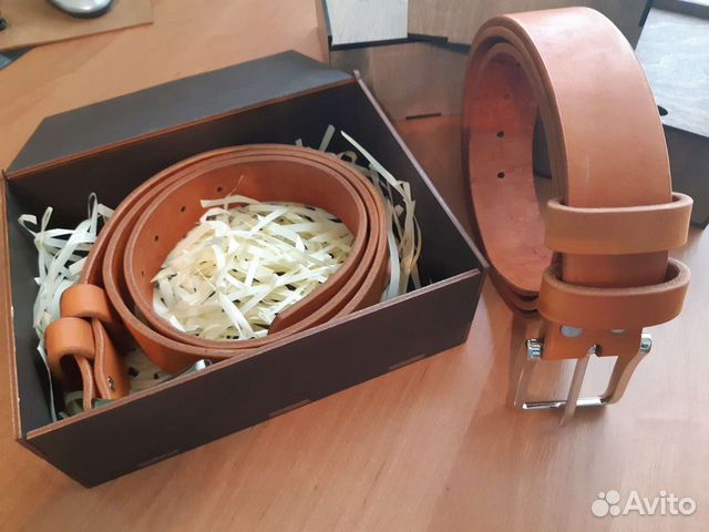 Ремень кожаный