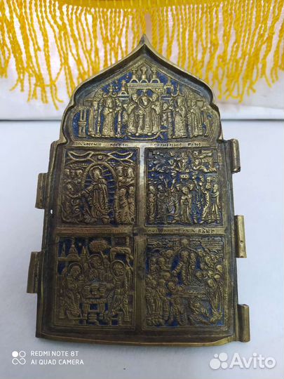 Иконы бронзовые и крестики бронзовые