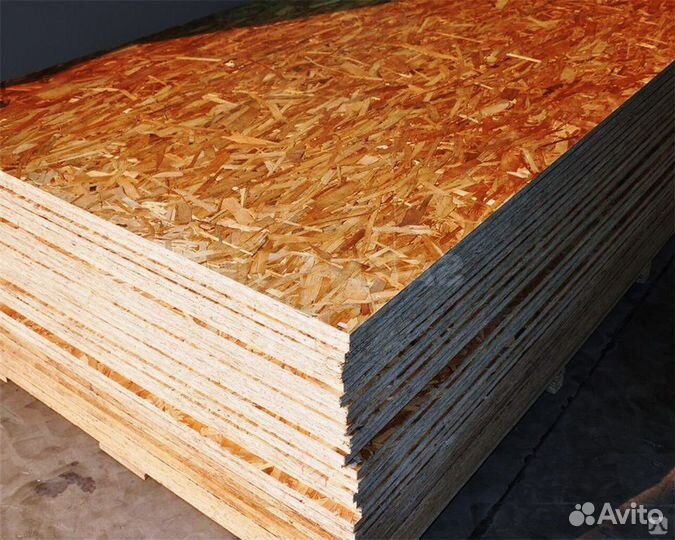 Осб плита 9, 12 мм