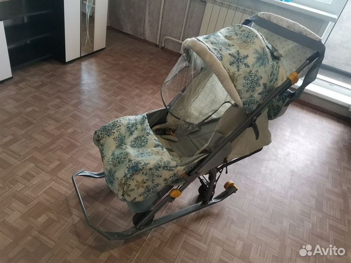 Коляска санки