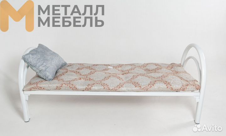 Металлические кровати для рабочих