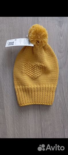 Новая Шапка для девочки 4-6 лет