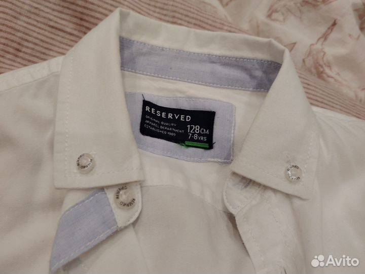 Рубака белая reserved 128р