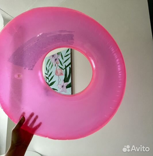 Надувной круг для плавания большой