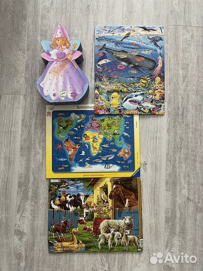Пазлы djeco ravensburger larsen