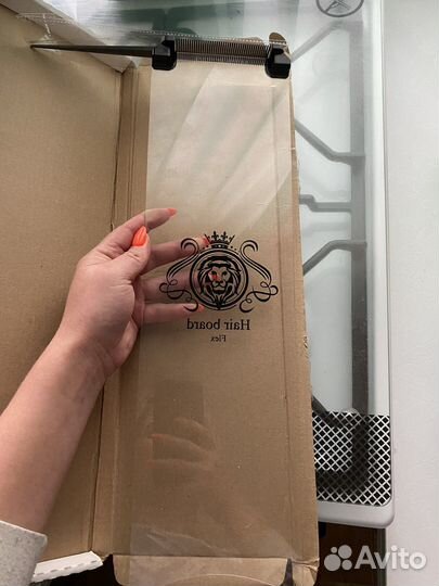 Магнитный планшет с расческой 45 см Hair board