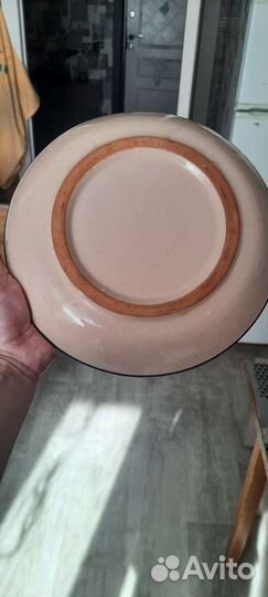 Тарелка из глины