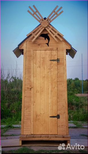 Уличный туалет с установкой JWL458