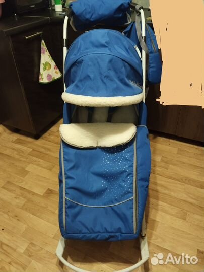 Коляска санки