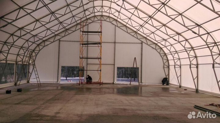 Тентовые ангары, шатры, навесы под ключ