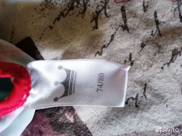 Купальник для девочки р 74-80