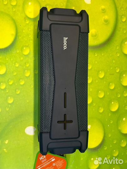 Беспроводная блютуз колонка hoco HC6 (синяя)