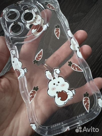 Новый чехол Заяц/Кролик Айфон iPhone 15 pro