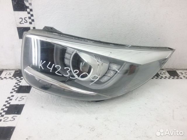 Фара левая Kia Picanto 3 галоген линза дхо