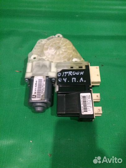 Моторчик стеклоподъемника передний левый Ситроен С