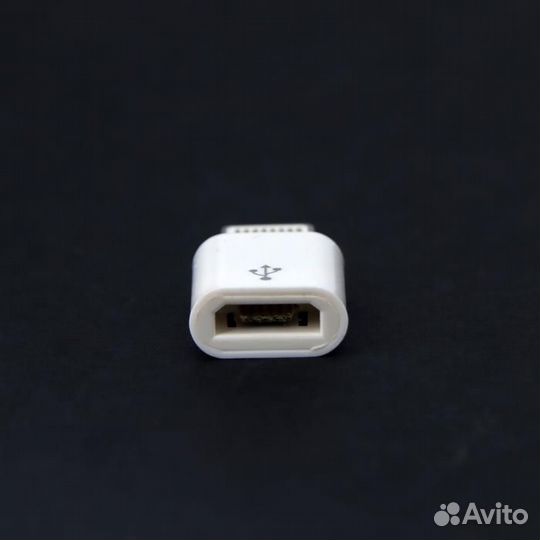Переходник LuazON LE-015, с microUSB на Lightning