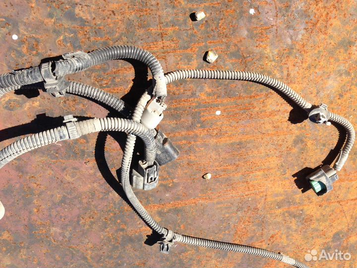 Проводка заднего бампера Митсубиси лансер 10