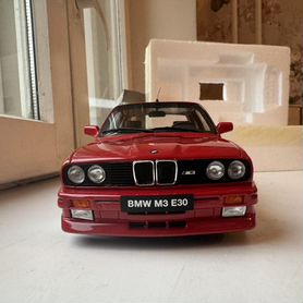 Модель otto bmw m3 e30 1:18