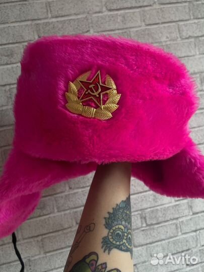 Шапка ушанка военная