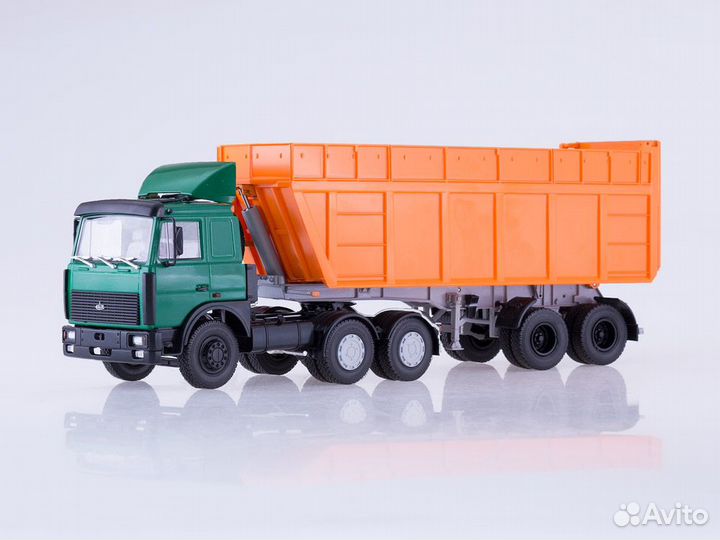 Маз-6422 с самосвальным полуприцепом маз-9506-30