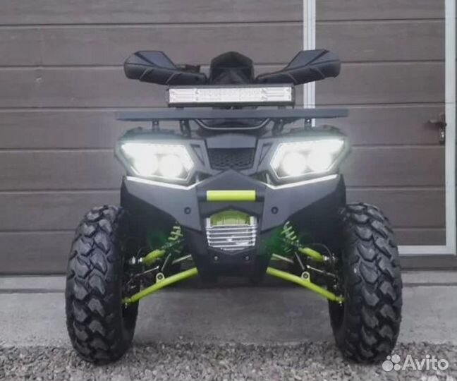 Квадроцикл Motoland Wild Track 200PRO черно-желтый