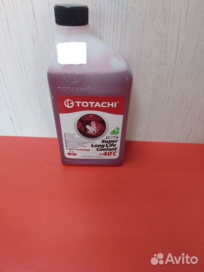 Антифриз totachi Super LLC красный -40C 1л