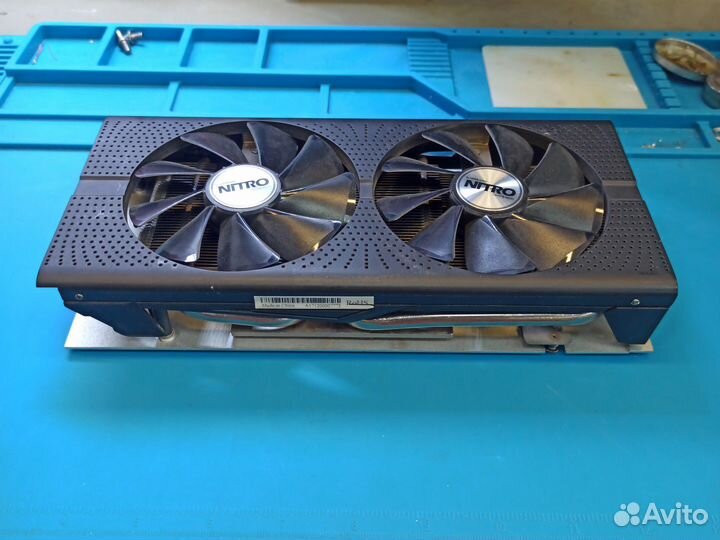 Sapphire Nitro + Radeon RX 480 8GB кулеры и охлад