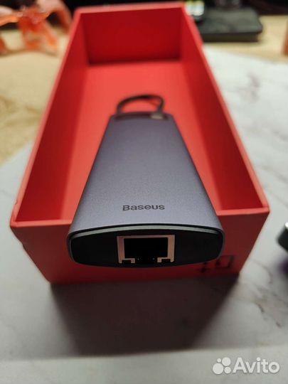 Type-C концентратор,hdmi, RJ45, USB3.1 Картридер