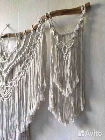 Настенное панно макраме