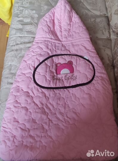 Конверт на выписку для девочки осень