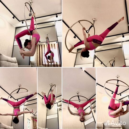 Кольцо для воздушной гимнастики с перекл. 100см