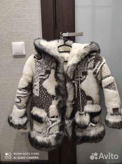 Шуба из натуральной овчины