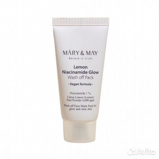 Маска глиняная c лимоном и ниацинамидом Mary&May