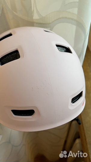 Btwin xs 48-52 детский шлем розовый