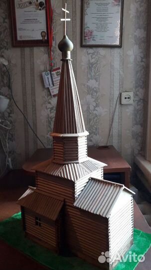 Макет Евангелическо-лютеранская церковь Св Марии