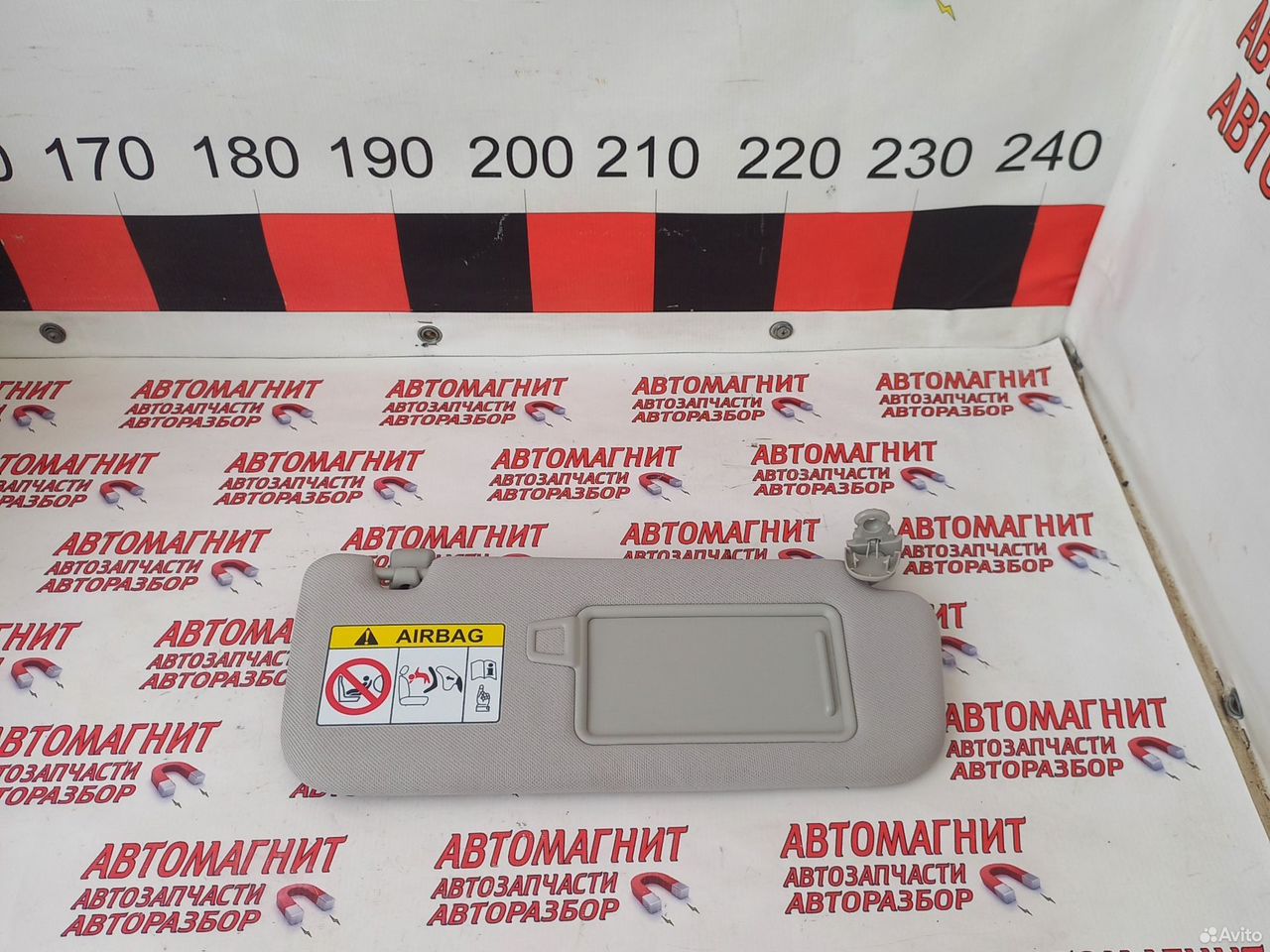 Козырек солнезащитный правый Киа Соренто 4 MQ