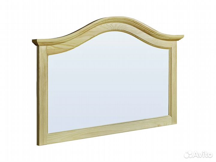 Зеркало лотос 1121, Сосна натуральная