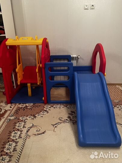 Детский игровой комплекс с горкой