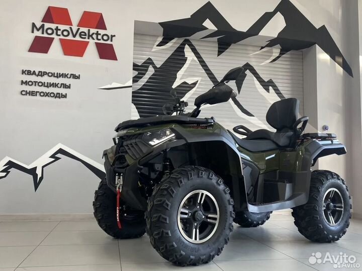 Квадрицикл Loncin xwolf 700i MAX EPS Green