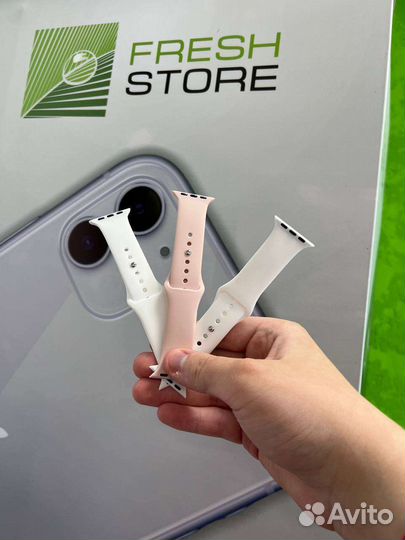 Силиконовые ремешки для Apple Watch 38/40/41