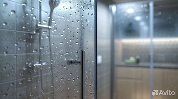Стеклянные перегородки в ванную